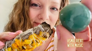 ASMR Reiki for When You Feel Like 💩Plucking Sick Energy  Energizing Your Chakras💙Revitalizing You [upl. by Acinot]