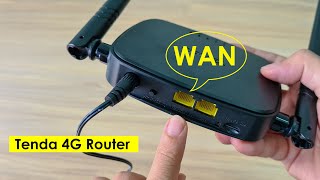 tendawificom  Use Tenda 4G router as a WiFi router [upl. by Ased43]