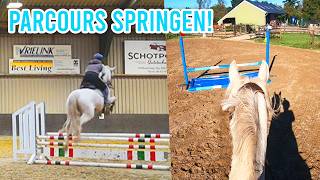 PARCOURS SPRINGEN amp over de WATERBAK heen 😱 [upl. by Kanor]