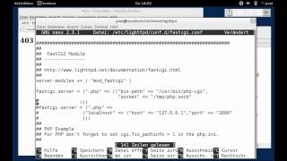 lighttpd  PHP  FastCGI [upl. by Noraa]