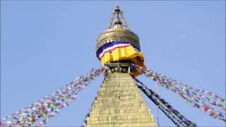 A Walk Around Boudhanath Stupa In Kathmandu Nepal [upl. by Delastre]