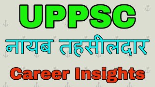 UPPSC Nayab Tehsildar NT Job Profile and Promotion  Naib Tehsiledar नायब तहसीलदार [upl. by Eiramesor]