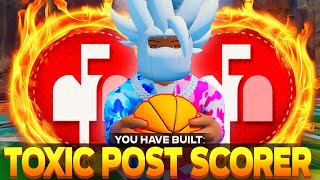 I Used The MOST TOXIC POST SCORER BUILD in HOOP NATION [upl. by Rayle767]