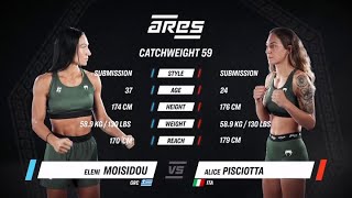 Eleni Moisidou Grecia vs Alice Pisciotta Italia  MMA [upl. by Towill]