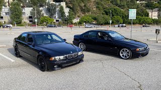 E39 BMW M5 vs E39 DINAN M5  KOZA BOBKOV CARS [upl. by Zilevi]