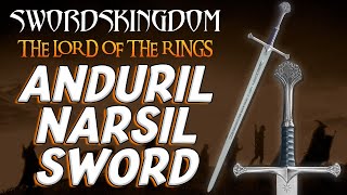 Anduril Sword Flame of The West From LOTR [upl. by Maud]