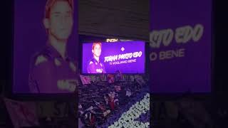 Coreografia Ultras Viola per Edoardo Bove 💜 [upl. by Dacia]