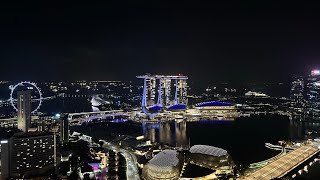 스위소텔 더 스탬포드 Swissôtel The Stamford Singapore 하버뷰 야경 🌃 241022 [upl. by Oehsen]