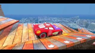 Cars Smash Party w Spiderman and Disney Lightning McQueen Cars Colors amp Kids Nursery Rhymes [upl. by Evyn]