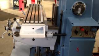 UNIVERSAL MILLING MACHINE quotSCHAUBLINquot TYPE 53 [upl. by Notnil]