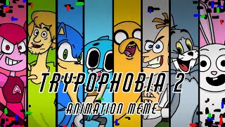 TRYPOPHOBIA PT2 animation meme  Learning with Pibby [upl. by Tamsky]