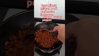 testiest minced pork recipeeasy and simple recipe [upl. by Anitteb924]