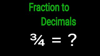 Convert any Fraction to a Decimal  Pre  Algebra  Math Antics [upl. by Welsh]