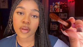 ASMR Doing Your Makeup 💄✨ NO TALKING MOUTH SOUNDS PERSONAL ATTENTION MAKEUP APPLICATION [upl. by Crudden]