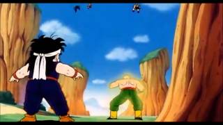 DBZ Tien Shinhan Tries to Avenge Chiaotzu Against Nappa HD [upl. by Yahsed]