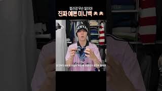 컬러감 무슨일이야✨진짜 예쁜 미니백 추천 junseongho junseong vlog [upl. by Llerahs]