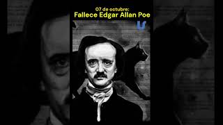 El 7 de octubre de 1849 falleció Edgar Allan Poe shorts culturageneral historiacultural [upl. by Araiek565]