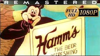 1954 HAMMS BEER “THE LAND OF SKY BLUE WATERS” COMMERCIAL REMASTERED HD 1080p [upl. by Socrates]