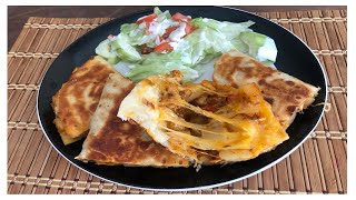 Quesadillas de pollo y papa en 5 minutos [upl. by Altman]