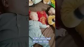 baby Koko cepin dan ceyin lagi akur [upl. by Eladal]