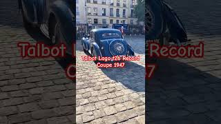 Talbot Lago t26 Record Coupe 1947 [upl. by Vidda]