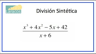 Division sintetica ejemplo 1 [upl. by Kylander]