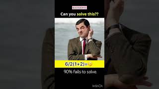 👆🏻👆🏻check your IQ today 🧠 quizmasters educationalvideos maths iqtest mathpuzzle bodmas [upl. by Faustine]