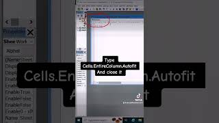 Excel tip to autofit text auto column width adjustment [upl. by Aninnaig387]