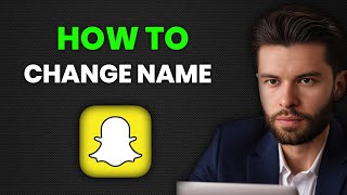 How to Change Name on Snapchat [upl. by Eidnil]