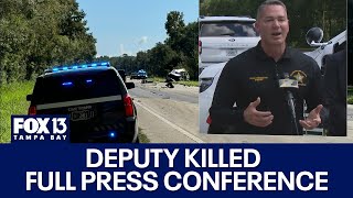 Florida deputy killed on way home from work [upl. by Attenad225]