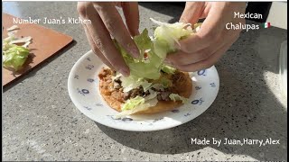 Number Juans Kitchen How to Make Chalupas [upl. by Pepper]