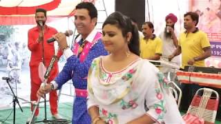 Harjit sidhu and parveen dardi in mela bhardwajian 2018 part 5 [upl. by Evars]