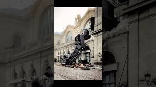 The Montparnasse derailment occurred at 1600 on 22 October 1895 Paris [upl. by Peri]