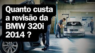 Revisão BMW 320i 90000km  No detalhe  peças e valores [upl. by Edmondo]