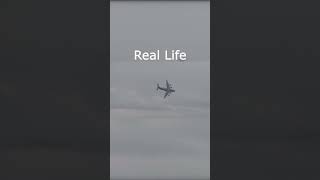 Animation vs Real Life  C17 Air Force Base Crash planecrash [upl. by Frannie380]