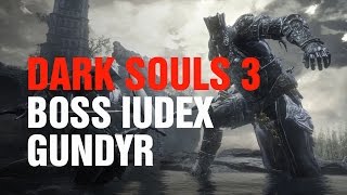 Dark Souls 3  Boss Iudex Gundyr  1080p  PS4 [upl. by Duaner]