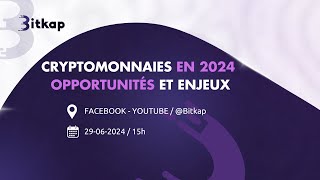 Cryptomonnaies en 2024  enjeux et opportunités [upl. by Ellimaj]