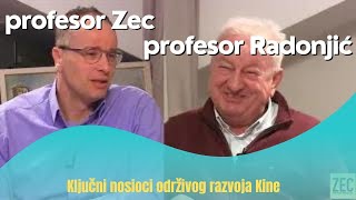 Ključni nosioci održivog razvoja Kine  profesor Zec i profesor Radonjić [upl. by Mei]