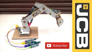 How to Make Hydraulic JCB From Cardboard [upl. by Annekim740]