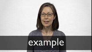 How to pronounce EXAMPLE in British English [upl. by Enecnarf]