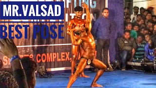 MR valsad Bodybuilding competition musical pose  gujarat  india 2018 [upl. by Ojela615]