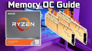 Ryzen Memory Overclocking and Tuning Guide  ASUS X570 [upl. by Sofer]