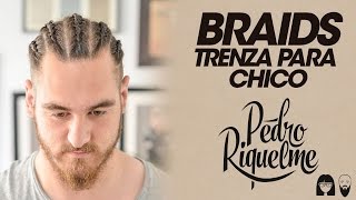 PEINADO DE TRENZAS PARA CHICO [upl. by Earazed290]