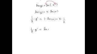 Logarithmic Differentiation 1 [upl. by Wheaton]