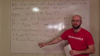 Group Lecture 35 Burnsides Lemma [upl. by Trudi466]