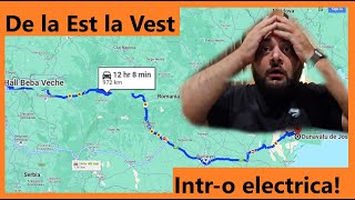 Experiment EXTREM 1000 de km cu o masina electrica in Romania de la EST la VEST [upl. by Hutson]