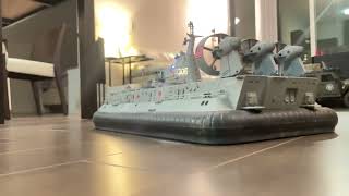 Zubr Class Hovercraft Testing for tomorrow Ice landing [upl. by Nwhas]