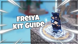 Freiya Kit Guide  Roblox Bedwars [upl. by Ilamad]