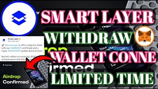 Smart Layer Add Wallet ।Smart Layer Coin Withdraw। Smart layer Withdraw Wallet। SLN Coin। [upl. by Acirret]