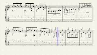 Etude 13 op51  Mauro Giuliani 1781  1829 Tablature [upl. by Nalaf]